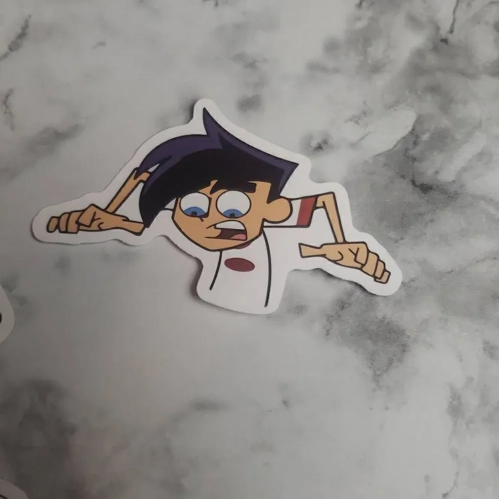 ‎Cartoon Stickers Danny Phantom and Marvin the Martian